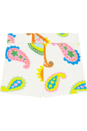 Stella McCartney Printed denim shorts