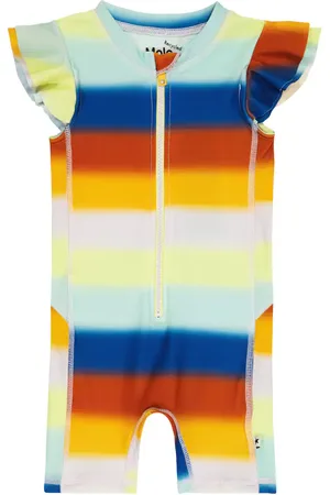 Molo Baby Nolu striped swimsuit