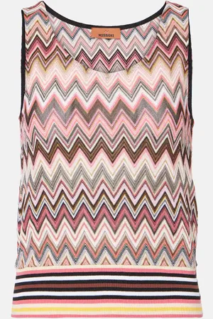 Missoni Zigzag cotton-blend top