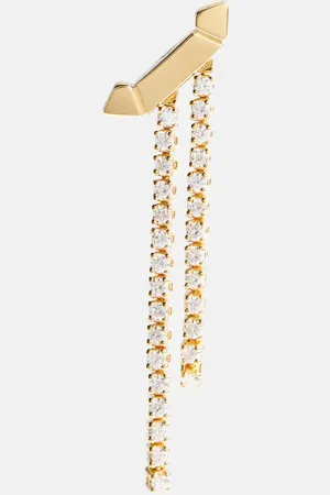 Eera Paris 18kt single earring with diamonds