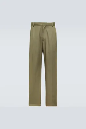 Loewe Cotton twill straight pants