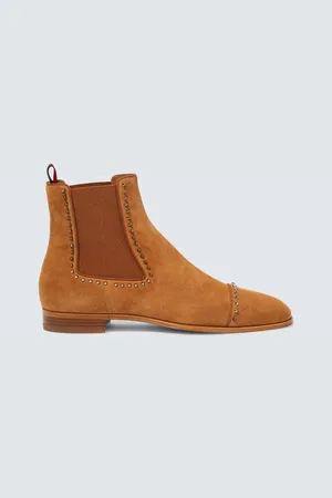 Christian Louboutin Chelsea Cloo suede boots