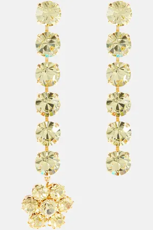MAGDA BUTRYM Crystal-embellished drop earrings