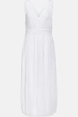 Vince Pleated midi dress