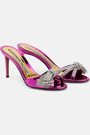 ALEXANDRE VAUTHIER Shooting embellished mules