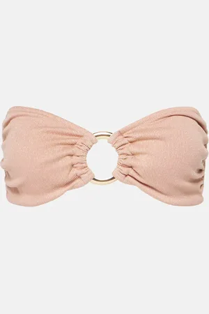 ALEXANDRA MIRO Carlotta ring-detail bandeau bikini top