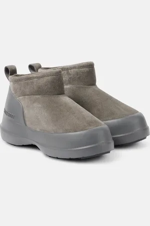 Moon Boot Luna Low suede snow boots