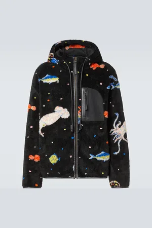 Loewe X Suna Fujita Deep Sea fleece jacket