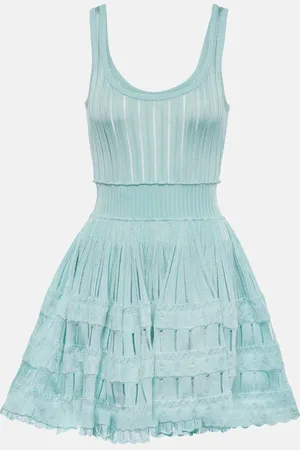 Alaïa Open-knit minidress