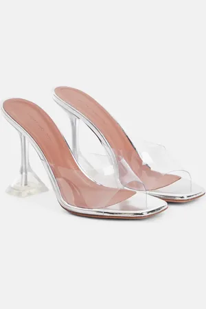 Amina Muaddi Lupita 95 PVC mules