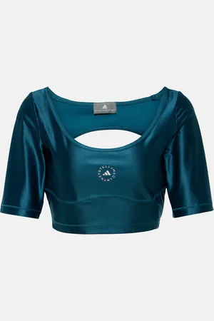 adidas Logo technical crop top
