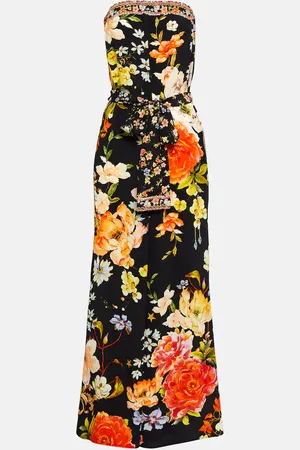 Camilla Secret History floral silk jumpsuit