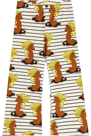 Mini Rodini Printed straight pants