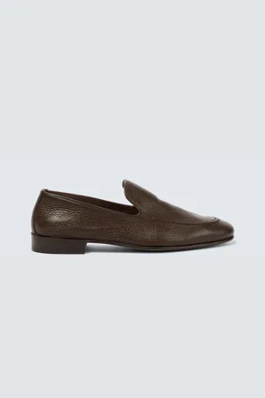 Manolo Blahnik Truro leather loafers