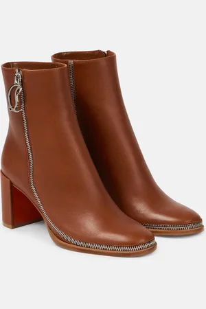 Christian Louboutin CL Zip leather ankle boots