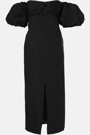 Isabel Marant Darlena off-shoulder midi dress