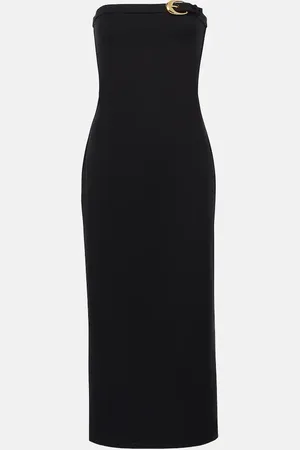 Staud Beekman strapless midi dress