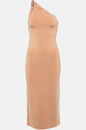 GALVAN One-shoulder midi dress