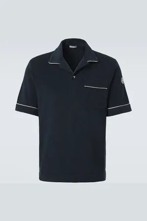 Moncler Archivio cotton terry polo shirt