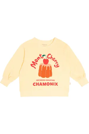 Tiny Cottons Mont Cherry cotton jersey sweatshirt