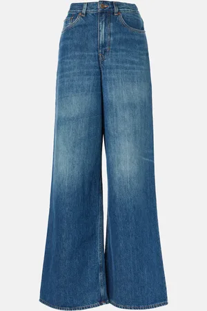 Chloé High-rise wide-leg jeans