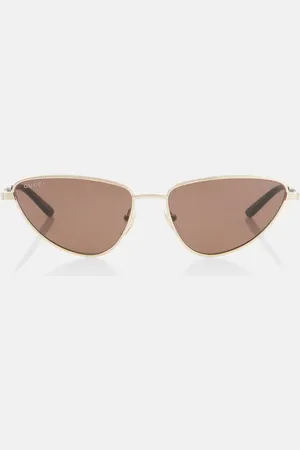 Gucci Logo cat-eye sunglasses