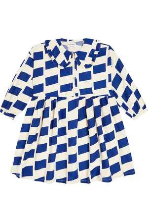 Bobo Choses Checked cotton dress