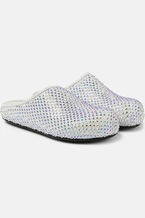 Marni Fussbett Sabot calf hair clogs