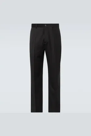 Balenciaga Flared wool pants