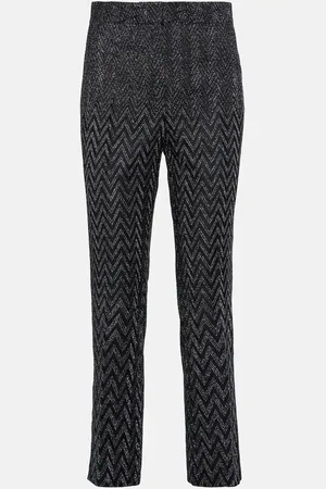 Missoni Zig Zag high-rise cropped pants