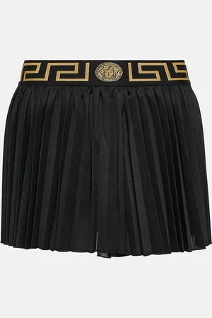 VERSACE Greca pleated miniskirt