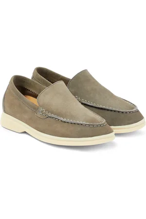 Loro Piana Summer Walk suede loafers