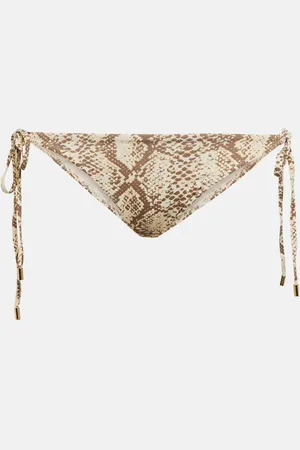 Melissa Odabash Cancun snake-print bikini bottms