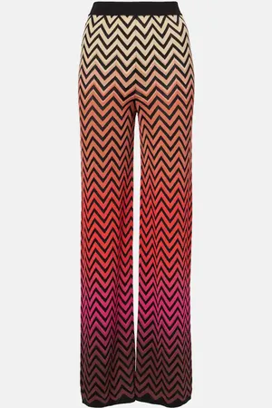Missoni Zigzag cotton-blend palazzo pants