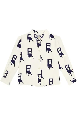 Bobo Choses Have A Seat cotton-blend shirt