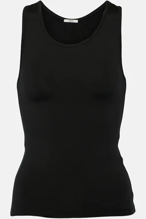 Fforme Pari silk-blend jersey tank top