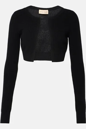 AYA MUSE Cropped cotton-blend cardigan