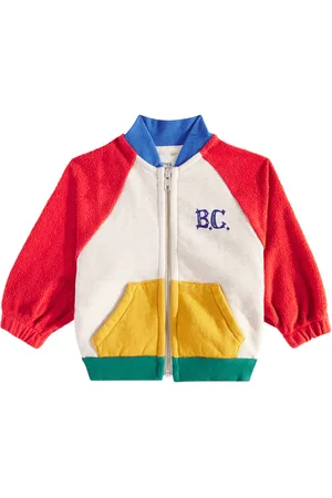 Bobo Choses Baby B.C. colorblocked cotton track jacket