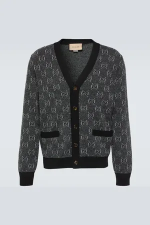 Gucci Jacquard wool cardigan