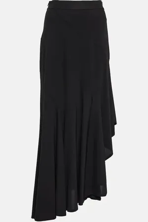 Max Mara Estella asymmetrical maxi skirt