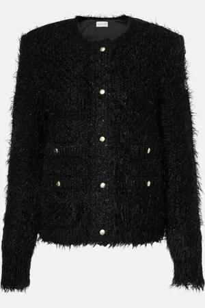 Moncler Padded wool-blend cardigan