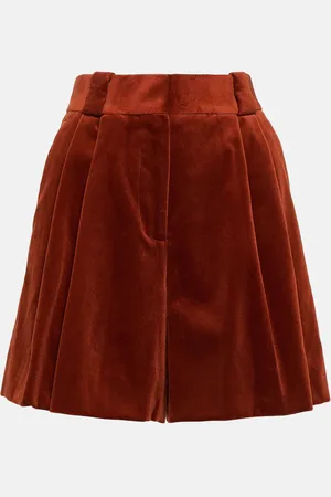 Blazé Milano Jealousy velvet shorts