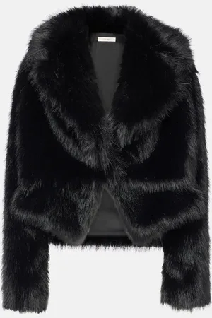 The Sei Faux fur bomber jacket