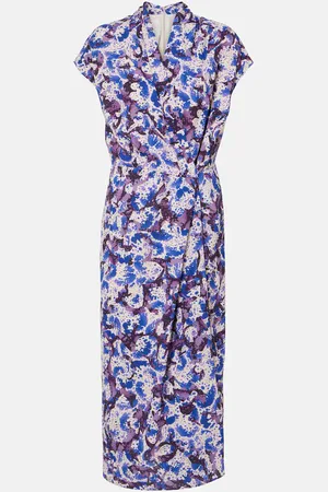 DRIES VAN NOTEN Printed midi dress