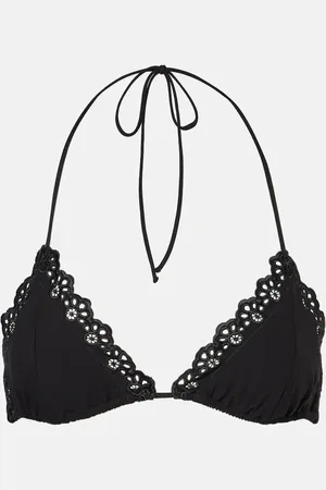 ULLA JOHNSON Cefalu scalloped bikini top