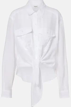 Marant Etoile Nath cotton-blend top