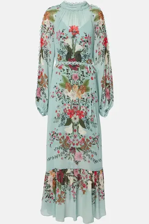 Farm Rio Beauty Bouquet floral maxi dress