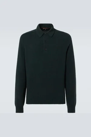 Loro Piana Virgin wool polo sweater