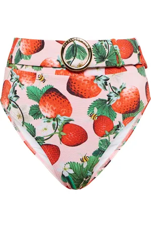 ALEXANDRA MIRO Ursula printed bikini bottoms