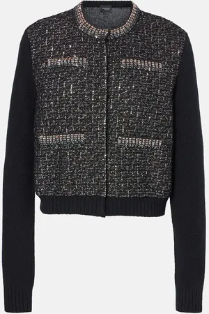 Giambattista Valli Sequined wool cardigan